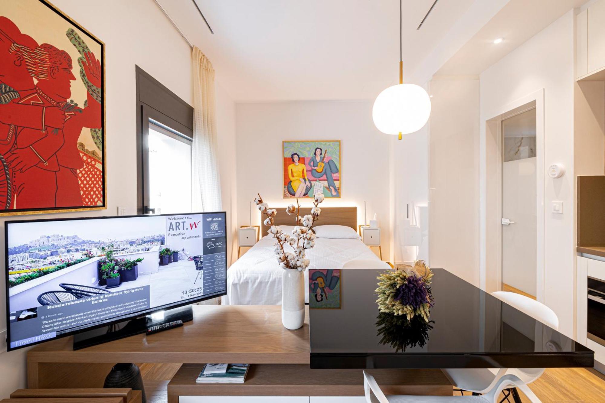 Art-W Executive Apartments Афины Экстерьер фото